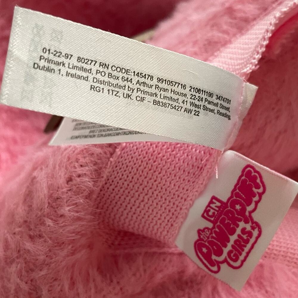 Cartoon Network NEW Limited Edition Rare Fuzzy Powerpuff Bucket Hat Pink - Picture 5 of 5